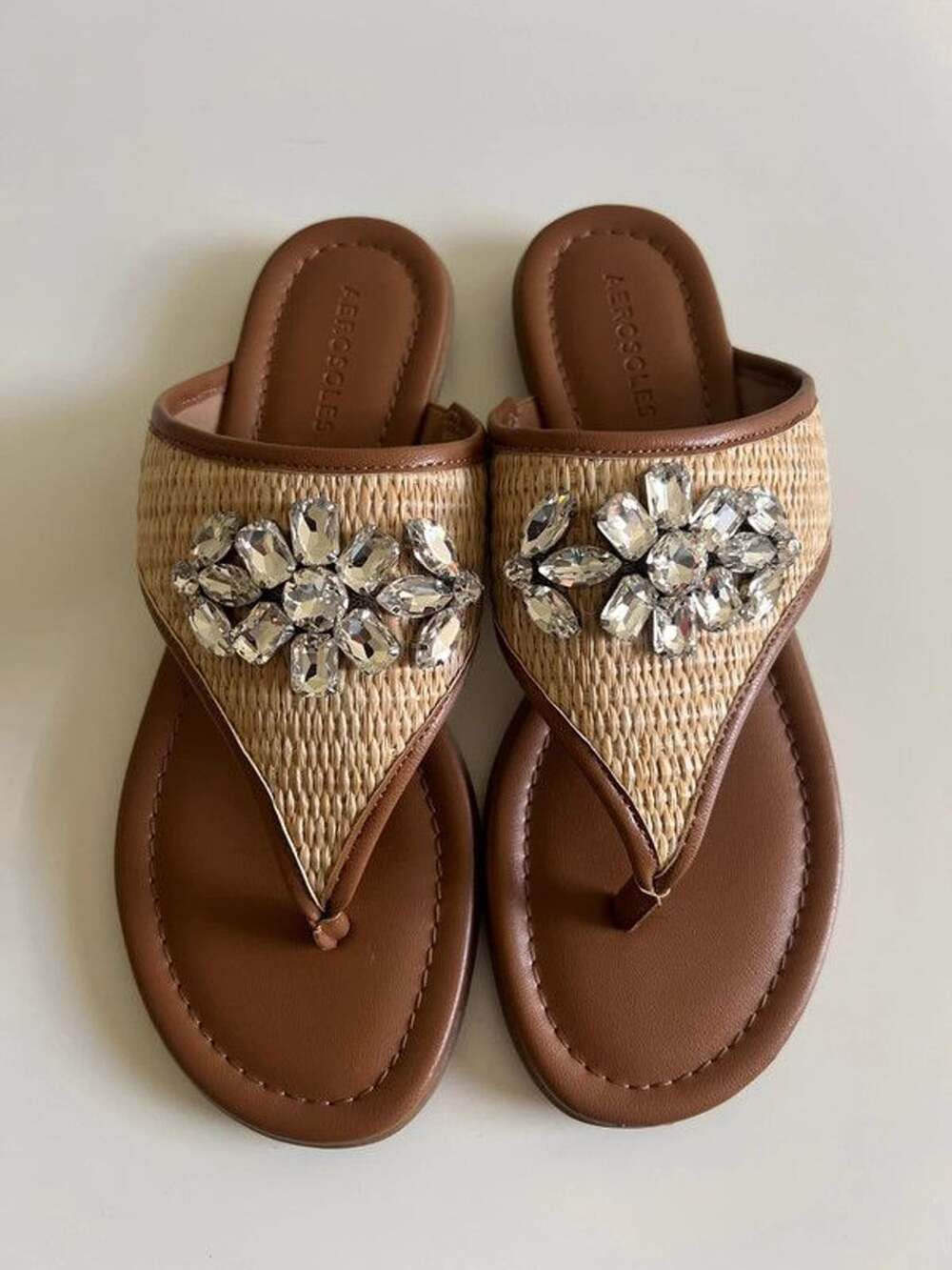 Aerosoles embellished sandals
